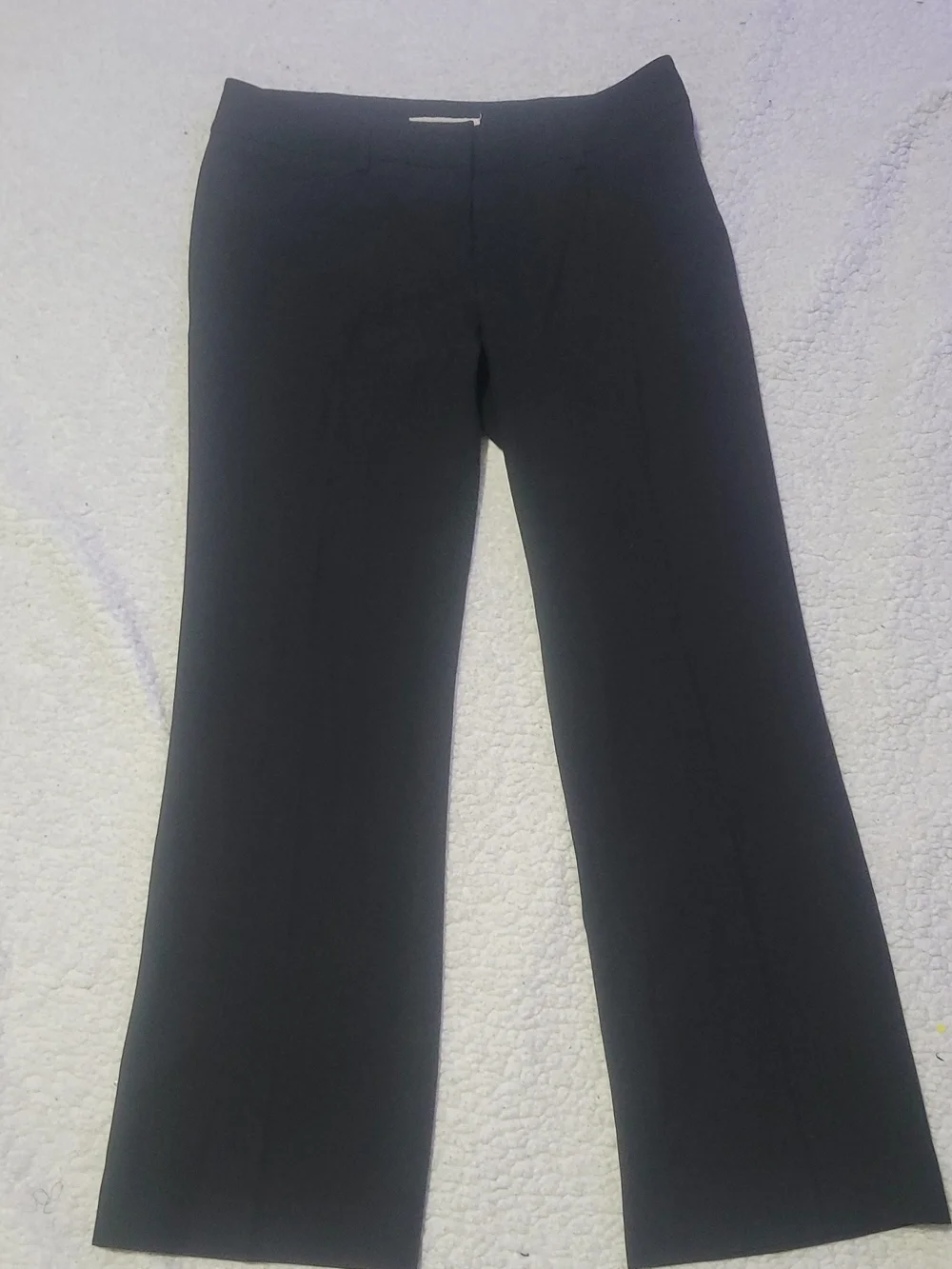 Michael Kors Black Straight-Leg Women's Dress Pants